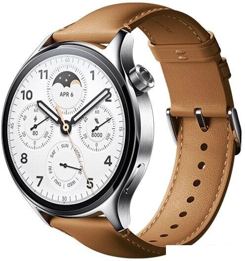 Умные часы Xiaomi Watch S1 Pro (серебристый, международная версия) от компании Интернет-магазин marchenko - фото 1