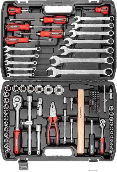 Универсальный набор инструментов BaumAuto BM-41061-5 (106 предметов) от компании Интернет-магазин marchenko - фото 1