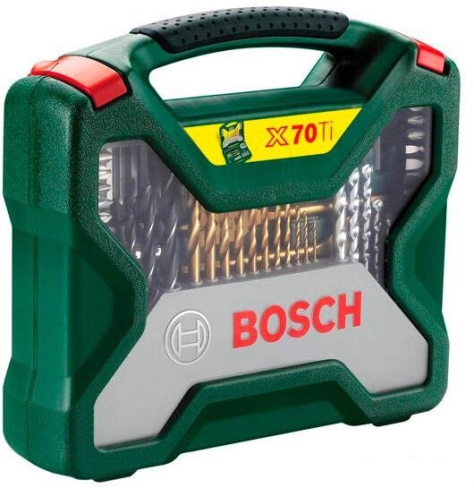 Универсальный набор инструментов Bosch Titanium X-Line 2607019329 70 предметов от компании Интернет-магазин marchenko - фото 1