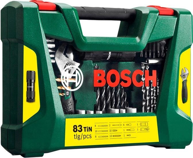 Универсальный набор инструментов Bosch V-Line Titanium 2607017193 83 предмета от компании Интернет-магазин marchenko - фото 1