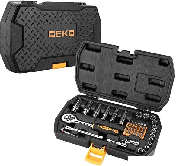 Универсальный набор инструментов Deko DKMT49 (49 предметов) от компании Интернет-магазин marchenko - фото 1
