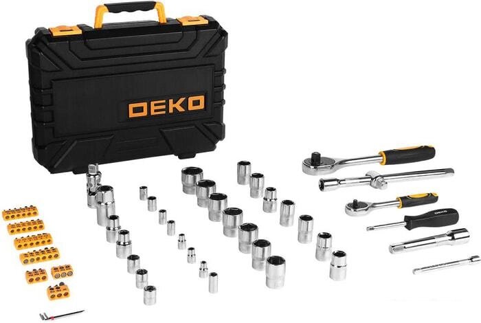 Универсальный набор инструментов Deko DKMT72 (72 предмета) от компании Интернет-магазин marchenko - фото 1
