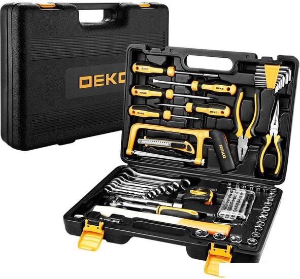 Универсальный набор инструментов Deko DKMT89 (89 предметов) от компании Интернет-магазин marchenko - фото 1