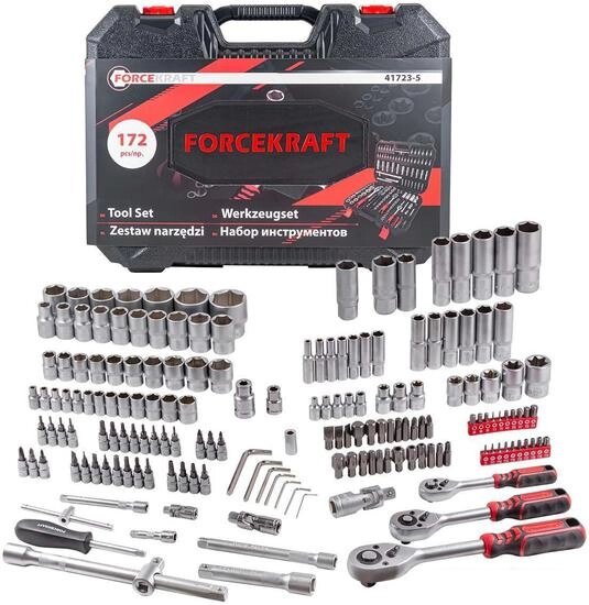 Универсальный набор инструментов ForceKraft FK-41723-5 (172 предмета) от компании Интернет-магазин marchenko - фото 1
