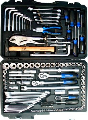 Универсальный набор инструментов FORSAGE 142 предмета 6 граней (41421-5) от компании Интернет-магазин marchenko - фото 1