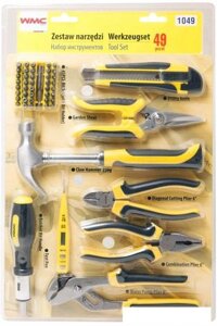Универсальный набор инструментов WMC Tools 1049 (49 предметов)
