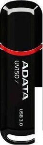 USB flash A-data dashdrive UV150 128GB (AUV150-128G-RBK)