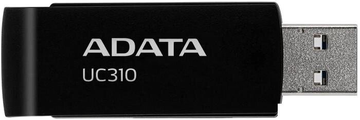 USB Flash ADATA UC310-128G-RBK 128GB (черный) от компании Интернет-магазин marchenko - фото 1