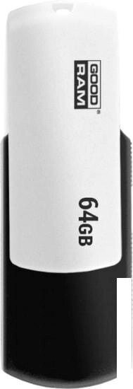 USB Flash GOODRAM UCO2 64GB (черный/белый) от компании Интернет-магазин marchenko - фото 1