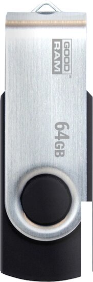 USB Flash GOODRAM UTS2 64GB (черный) [UTS2-0640K0R11] от компании Интернет-магазин marchenko - фото 1