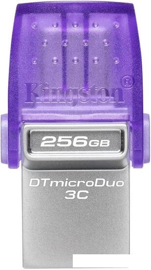 USB Flash Kingston DataTraveler MicroDuo 3C USB 3.2 Gen 1 256GB от компании Интернет-магазин marchenko - фото 1