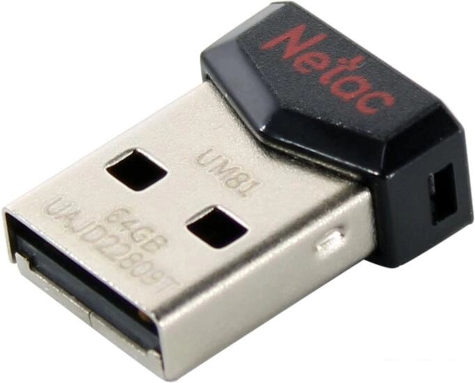 USB Flash Netac UM81 64GB NT03UM81N-064G-20BK от компании Интернет-магазин marchenko - фото 1