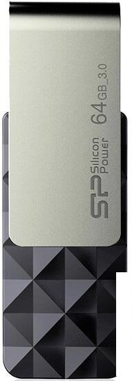 USB Flash Silicon-Power Blaze B30 64GB (SP064GBUF3B30V1K) от компании Интернет-магазин marchenko - фото 1