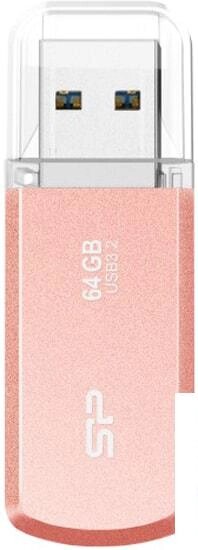 USB Flash Silicon-Power Helios 202 64GB (розовый) от компании Интернет-магазин marchenko - фото 1