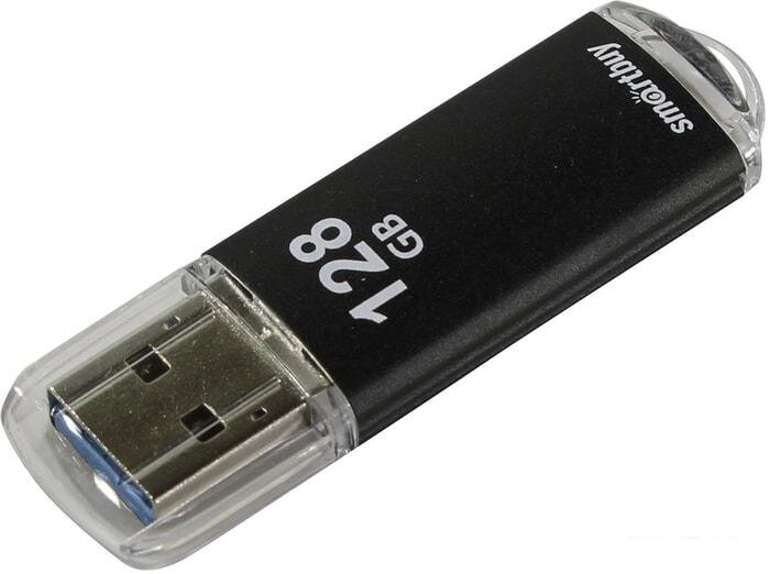 USB Flash Smart Buy V-Cut 128GB (черный) от компании Интернет-магазин marchenko - фото 1