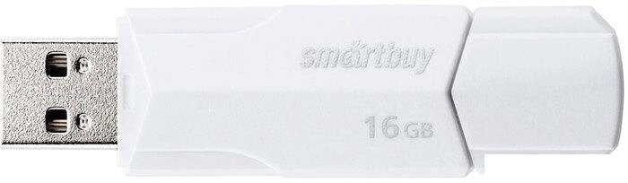 USB Flash SmartBuy Clue 16GB (белый) от компании Интернет-магазин marchenko - фото 1