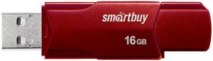 USB Flash SmartBuy Clue 16GB (бордовый)