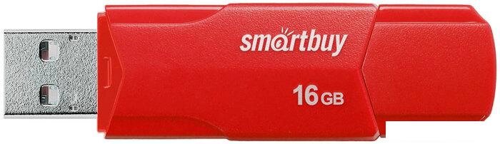 USB Flash SmartBuy Clue 16GB (красный) от компании Интернет-магазин marchenko - фото 1