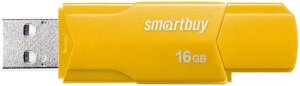 USB Flash SmartBuy Clue 16GB (желтый)