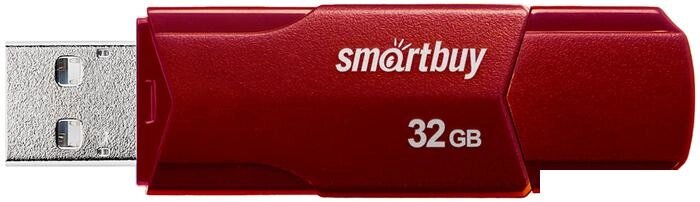 USB Flash SmartBuy Clue 32GB (бордовый) от компании Интернет-магазин marchenko - фото 1