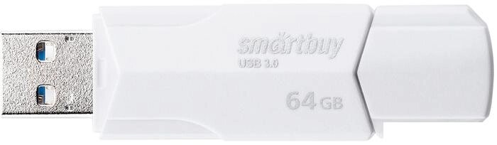 USB Flash SmartBuy Clue 64GB (белый) от компании Интернет-магазин marchenko - фото 1