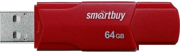 USB Flash SmartBuy Clue 64GB (бордовый) от компании Интернет-магазин marchenko - фото 1