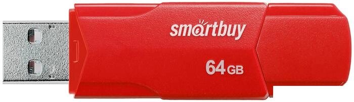 USB Flash SmartBuy Clue 64GB (красный) от компании Интернет-магазин marchenko - фото 1