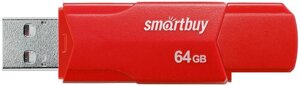 USB Flash SmartBuy Clue 64GB (красный)