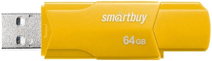 USB Flash SmartBuy Clue 64GB (желтый) от компании Интернет-магазин marchenko - фото 1