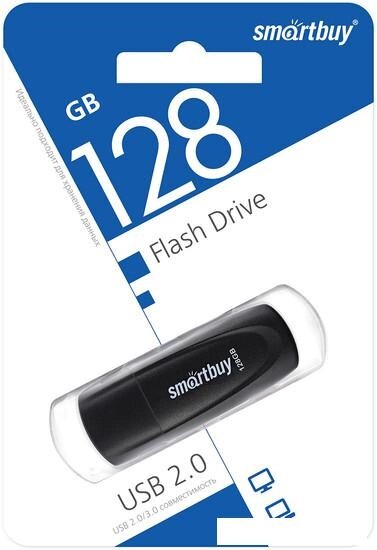 USB Flash SmartBuy Scout 128GB (черный) от компании Интернет-магазин marchenko - фото 1