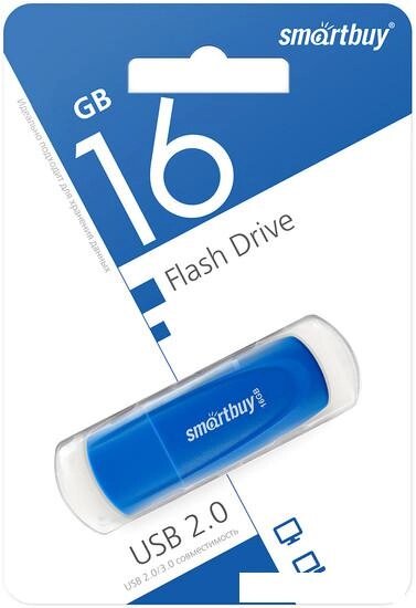 USB Flash SmartBuy Scout 16GB (синий) от компании Интернет-магазин marchenko - фото 1