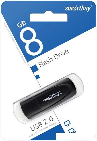 USB Flash SmartBuy Scout 8GB (черный) от компании Интернет-магазин marchenko - фото 1
