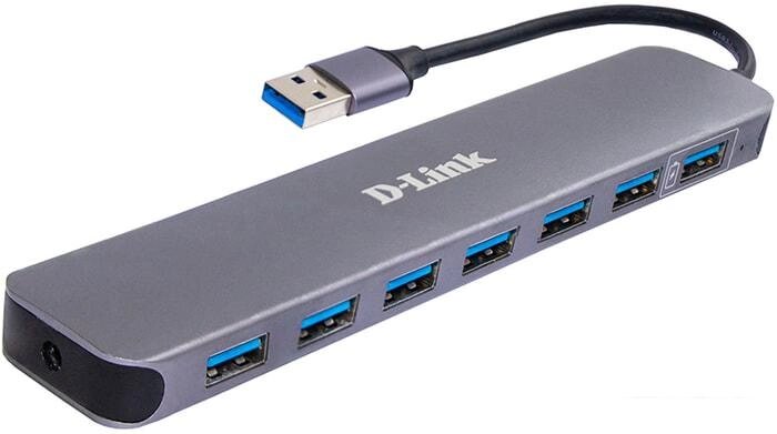 USB-хаб D-Link DUB-1370/B1A от компании Интернет-магазин marchenko - фото 1