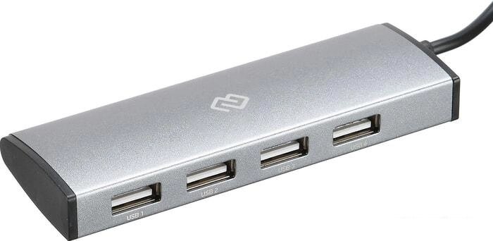 USB-хаб Digma HUB-4U2.0-UC от компании Интернет-магазин marchenko - фото 1