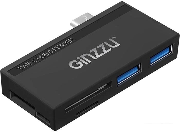 USB-хаб Ginzzu GR-864UB от компании Интернет-магазин marchenko - фото 1