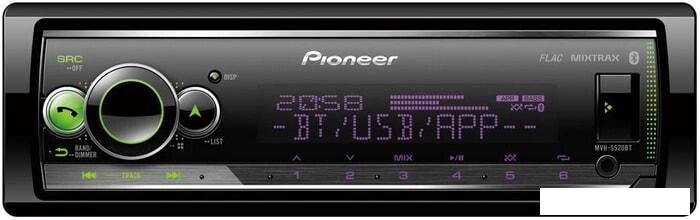 USB-магнитола Pioneer MVH-S520BT от компании Интернет-магазин marchenko - фото 1