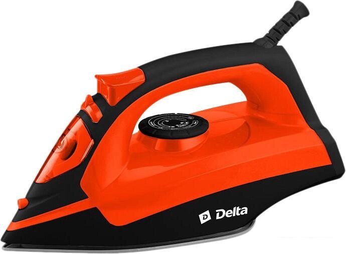 Утюг Delta DL-755 (черный/оранжевый) от компании Интернет-магазин marchenko - фото 1