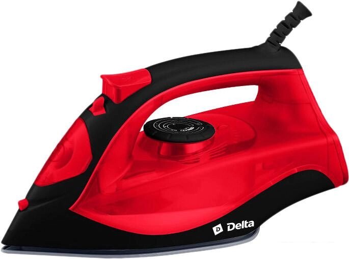 Утюг Delta DL-756 (черный/красный) от компании Интернет-магазин marchenko - фото 1