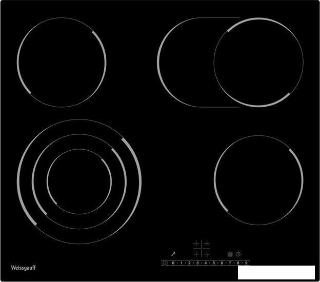 Варочная панель Weissgauff HV 643 BS от компании Интернет-магазин marchenko - фото 1