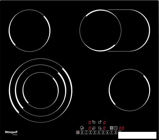 Варочная панель Weissgauff HVF 643 BS от компании Интернет-магазин marchenko - фото 1