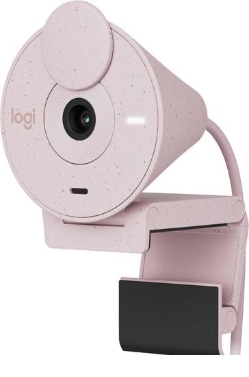 Веб-камера Logitech Brio 300 (розовый) от компании Интернет-магазин marchenko - фото 1