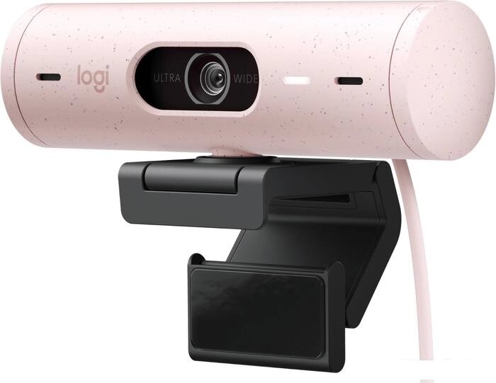 Веб-камера Logitech Brio 500 (розовый) от компании Интернет-магазин marchenko - фото 1