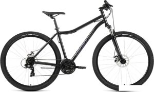 Велосипед Forward Sporting 29 2.0 D р. 17 2022 (черный/темно-серый)