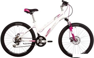 Велосипед Novatrack Jenny Pro D new 2023 (белый)