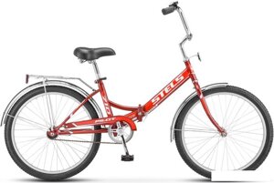 Велосипед Stels Pilot 710 24 Z010 2020 (красный/бордовый)