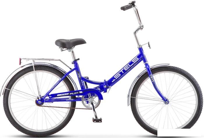 Велосипед Stels Pilot 710 24 Z010 2020 (синий) от компании Интернет-магазин marchenko - фото 1