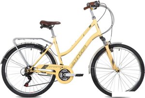 Велосипед Stinger Victoria 26 р. 19 2022 (бежевый)
