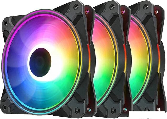 Вентилятор для корпуса DeepCool CF120 Plus DP-F12-AR-CF120P-3P от компании Интернет-магазин marchenko - фото 1