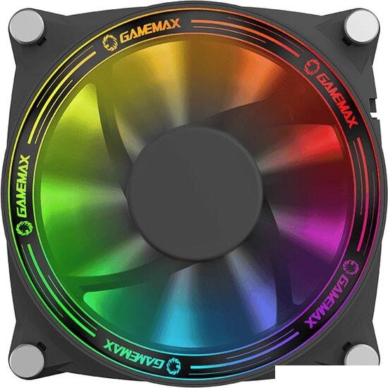 Вентилятор для корпуса GameMax Big Bowl Vortex RGB GMX-12-RBB от компании Интернет-магазин marchenko - фото 1