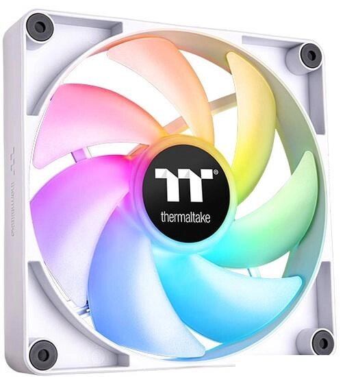 Вентилятор для корпуса Thermaltake CT120 ARGB Sync White 2-Fan Pack CL-F153-PL12SW-A от компании Интернет-магазин marchenko - фото 1